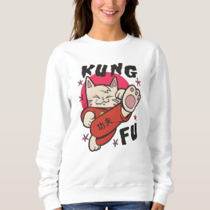 Kung Fu Cat Sweatshirt