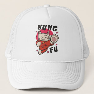 Kung Fu Cat Truckerkappe