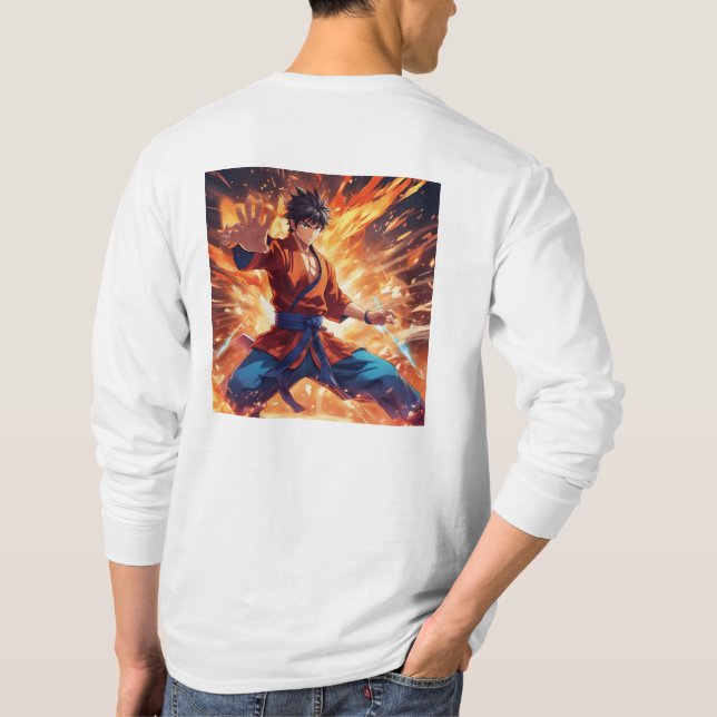 Kung Fu Fighter 2 T-Shirt (Rückseite)