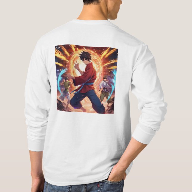 Kung Fu Fighter 4 T-Shirt (Rückseite)