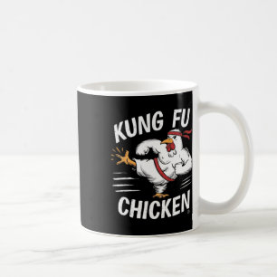 Kung Fu Huhn Lustiger Karate Hahn Frauen Männer Ch Kaffeetasse