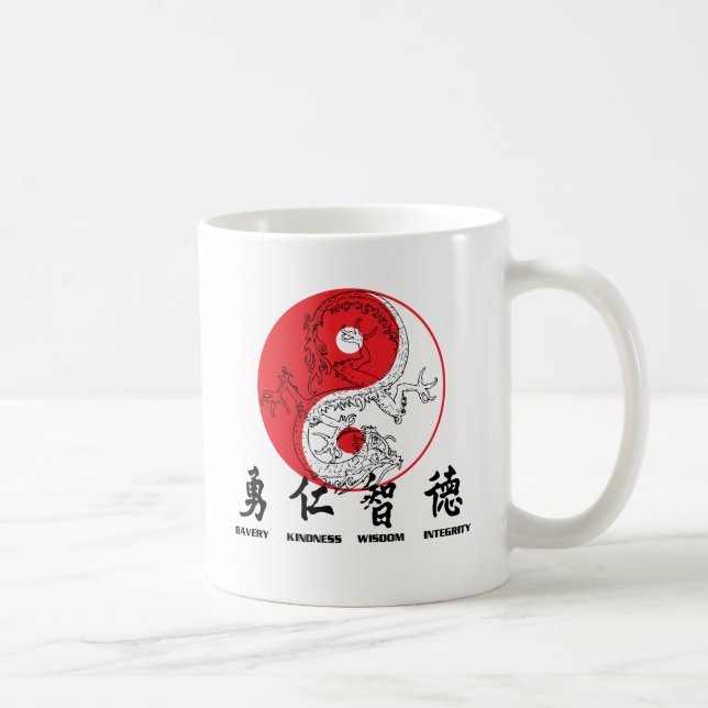 Kung Fu Kaffeetasse (Rechts)