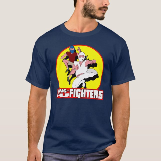 Kung-Fu Kämpfer - Fu und kJ-T - Shirt (Vorderseite)