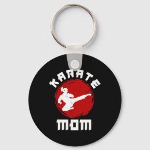 Kung-Fu-Karate-Mama-Schwarzgurtel-Experte für Kamp Schlüsselanhänger