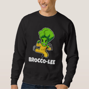 Kung Fu Karate Martial Arts Broccoli Leaf Sweatshirt