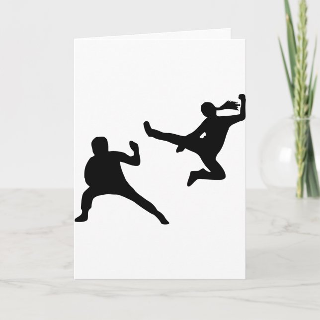 Kung Fu Karte (Vorderseite)