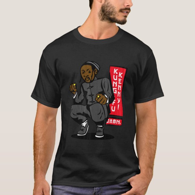Kung-Fu Kenny T-Shirt (Vorderseite)
