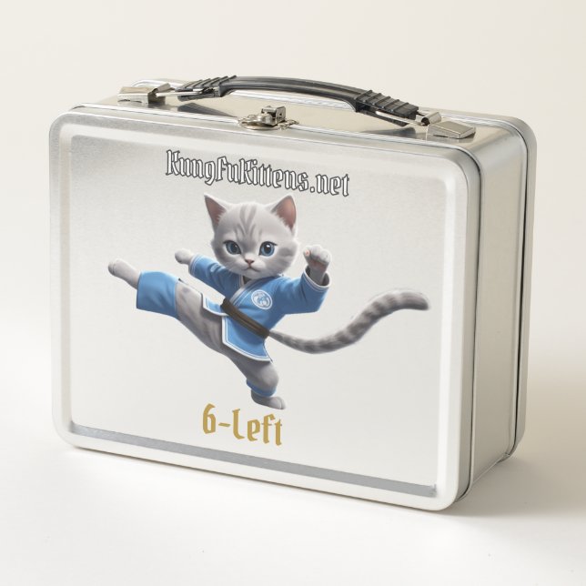 Kung Fu Kittens Lunch Box (6-Links) (Vorderseite)
