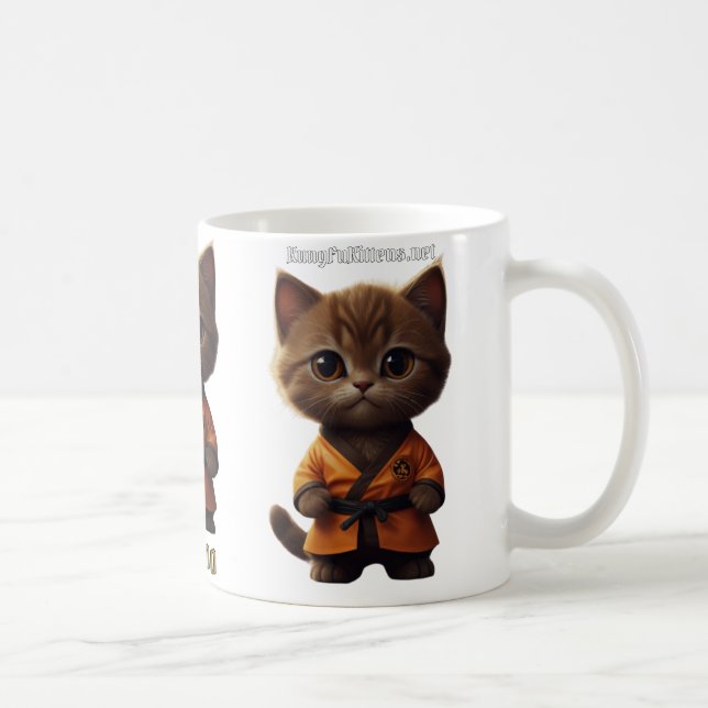 Kung Fu Kittens Tasse (PanPoo) (Rechts)