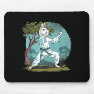 Kung Fu Lama Karate Martial Arts Natur Baum Mousepad