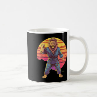 Kung Fu Löwe Sonnenuntergang MMA Kickboxen Judo Ta Kaffeetasse