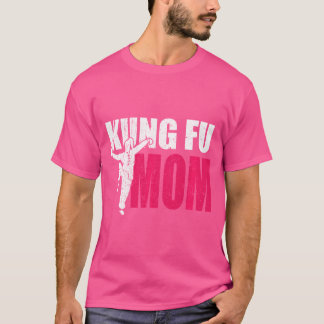 Kung Fu Mama Geschenk Idee Cool Kung Fu Kämpfe Fra T-Shirt