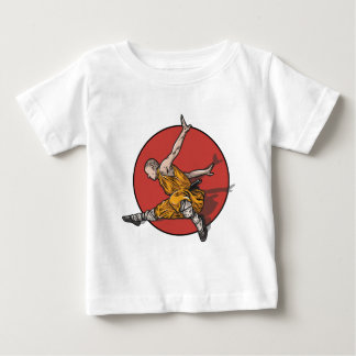 Kung-Fu Ninja Master Baby T-shirt
