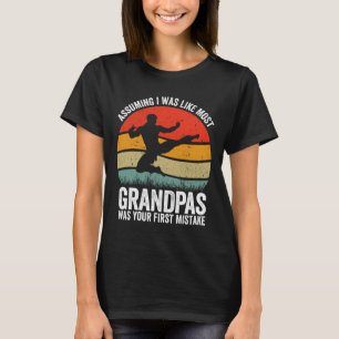Kung-Fu-Opa Uming war dein erster Fehler Karat T-Shirt