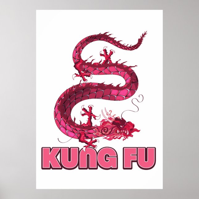 Kung Fu Poster (Vorne)