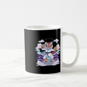 Kung Fu Tiger Pagode Türme Judo Mma Taekwondo Kick Kaffeetasse