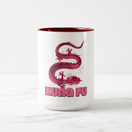 Kung Fu Zweifarbige Tasse