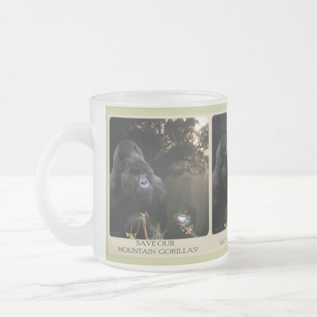 Kunga Mountain Gorilla Partisan de la faune Mug (Gauche)
