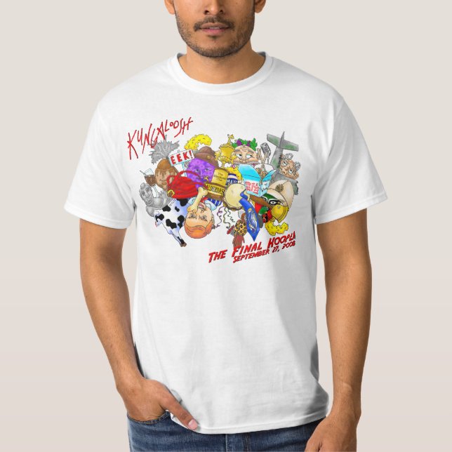 Kungaloosh: Der abschließende Hoopla T-Shirt (Vorderseite)