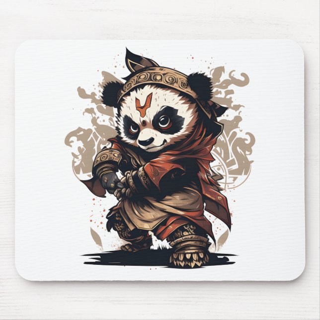 Kungfu cool Panda Mousepad (Vorne)