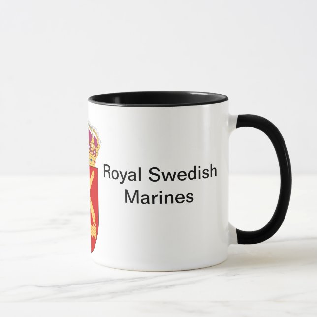 Kungliga Kustartilleriet, königliche schwedische Tasse (Rechts)