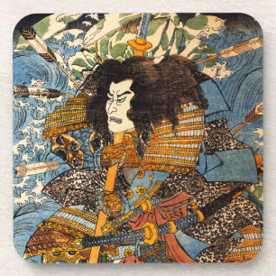 Kuniyoshi Samurai-Untersetzer Untersetzer