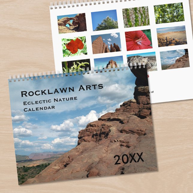 Kunsfotografie Eclectic Nature 2025 Kalender (Fine Art Photography Eclectic Nature Calendar, front/back)