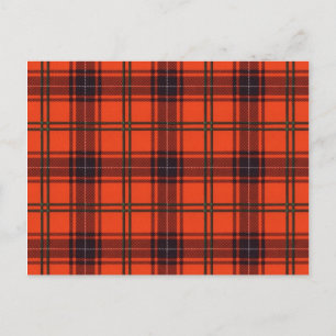 Kunskarte - Postkarte - Schottischer Tartan - Wemy