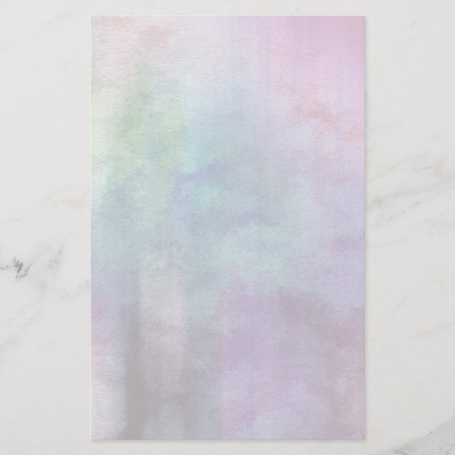 Kunst abstrakter Watercolorhintergrund auf Papier (Vorderseite)