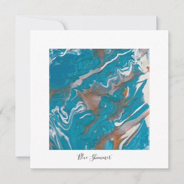 Kunst am Heather Square Feiertagskarte (Vorderseite)