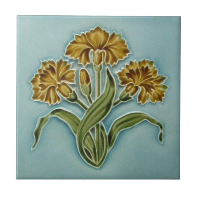 Kunst AN031 Nouveau Wiedergabe-Antiken-Fliese Fliese (Vorderseite)