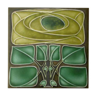 Kunst AN103 Nouveau Wiedergabe-Antiken-Fliese Fliese