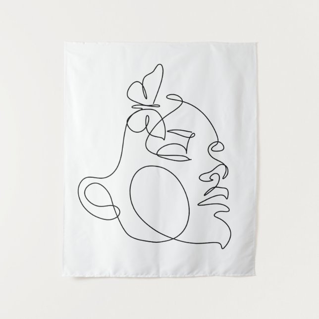 Kunst an der Front Wandteppich (Vorderseite)