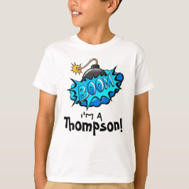 Kunst-Comic-Buch-Boom! T-Shirt