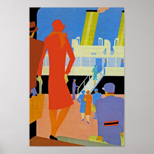 Kunst-Deko-Boarding Poster