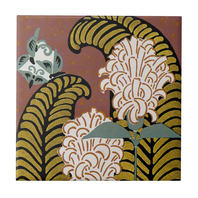 Kunst-Deko-Entwurf #3 bei Sunshinedazzle Fliese (Vorderseite)