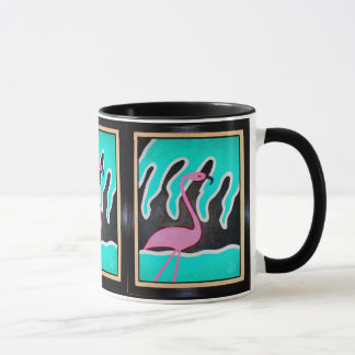 Kunst-Deko-Flamingos Tasse