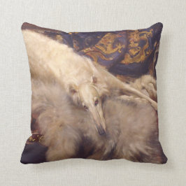 Kunst-Deko-Glamourborzoi-Kissen Kissen