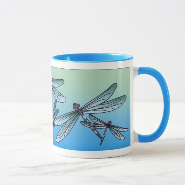 Kunst-Deko-Kaffee-Tasse Tasse (Rechts)