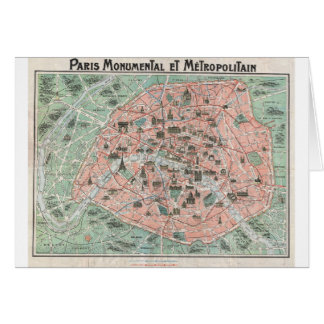 Kunst-Deko-Karte 1932 von Paris, Frankreich
