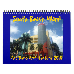 Kunst-Deko Miami 2016 Kalender