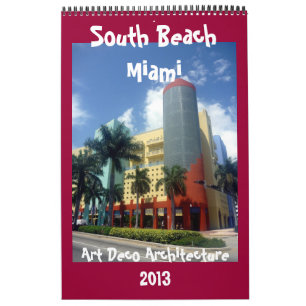 Kunst-Deko-Miami-Kalender 2013 Kalender
