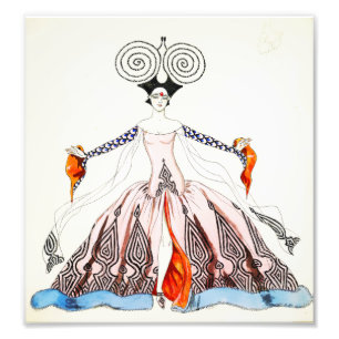 Kunst-Deko-Mode-Druck Georges Barbier Fotodruck