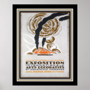 Kunst-Deko-Paris-Ausstellung 1925 Poster