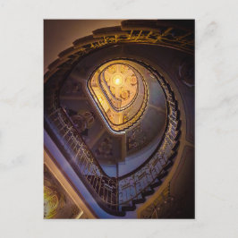 Kunst-Deko Stairwell, Riga Postkarte