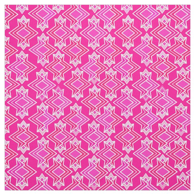 Kunst-Deko-Tapeten-Muster, Fuchsien-Rosa Stoff (Muster)