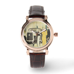 Kunst-Deko-Uhr Armbanduhr