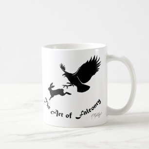 Kunst der Falknerei - Rotschwanzbussard Kaffeetasse