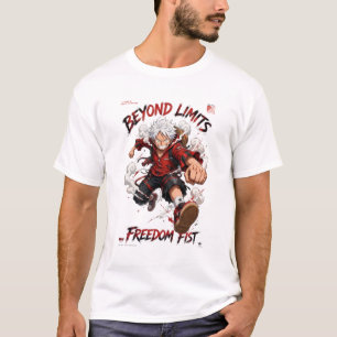 Kunst der Freiheit Über Grenzen hinaus Faust T-Shirt