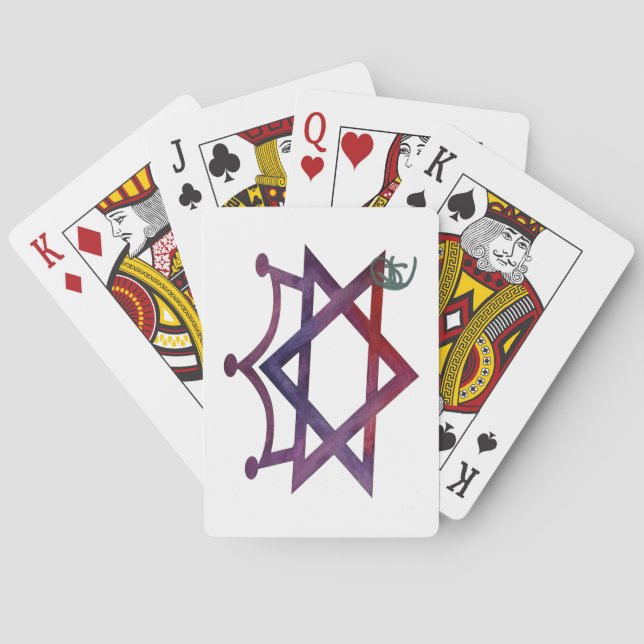 Kunst der Juden Spielkarten (Rückseite)